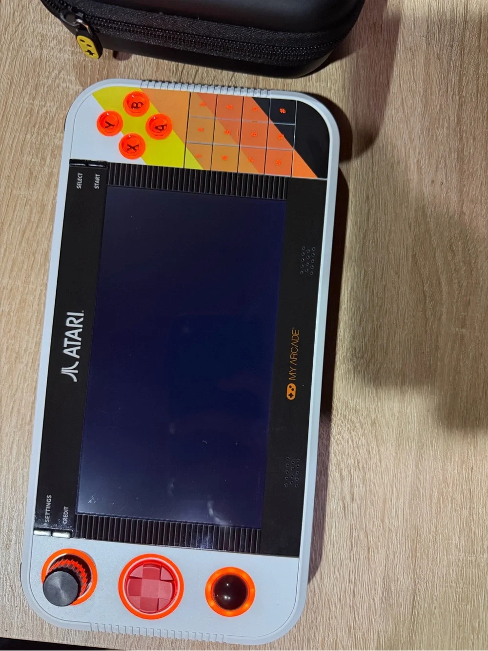 Sold-Atari GameStation Go Portable Handheld Arcade 200+ Games With Travel Case